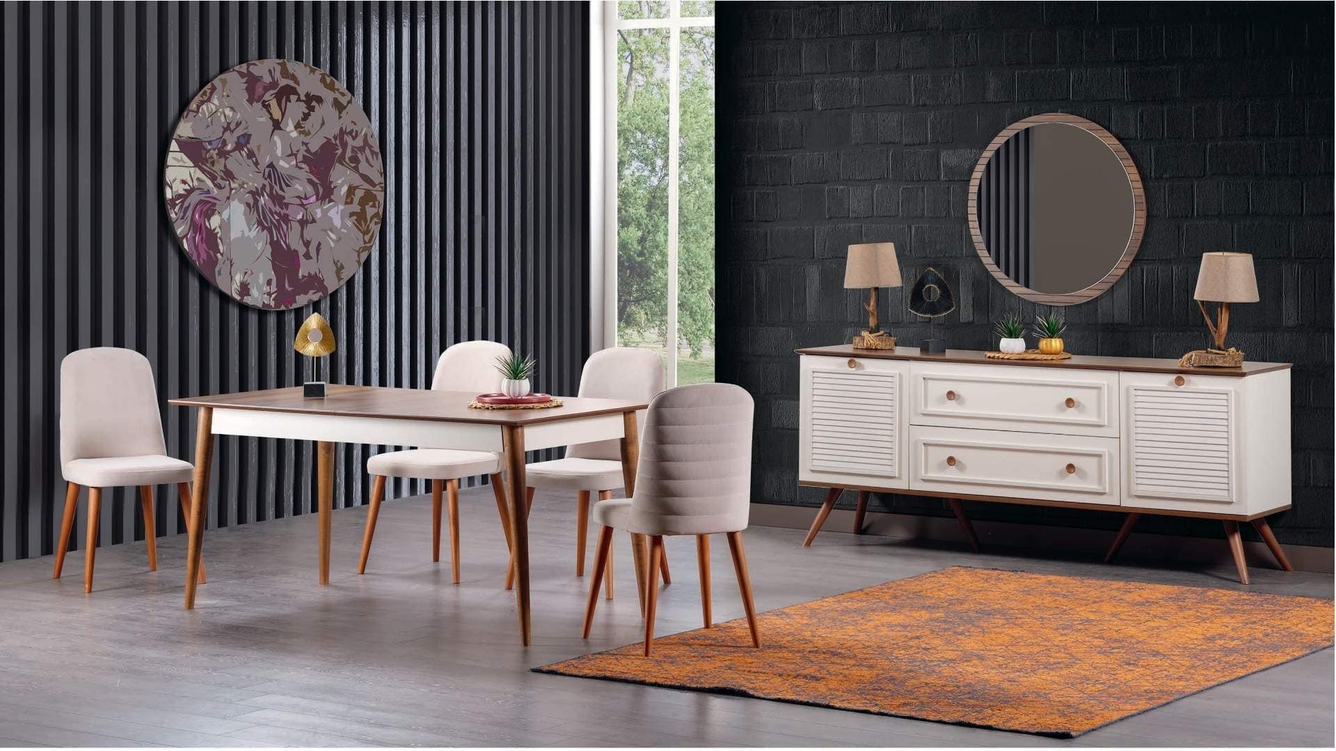 Kumsal Yemek Odası Takımı