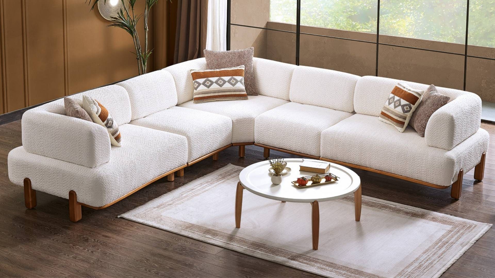 Mocha Köşe Koltuk Takımı